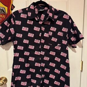 Fight Club Logo Men's Button down Shirt